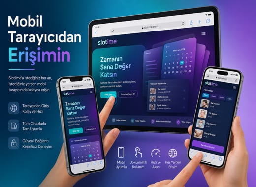 Slotime 2026 Mobil Tarayıcı Erişimi – Telefon ve Tablet Görseli