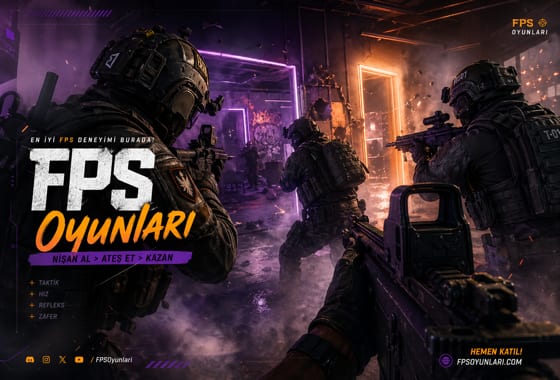 Slotime FPS Oyunları Detay Görseli – Takım Tabanlı Nişancı Modu